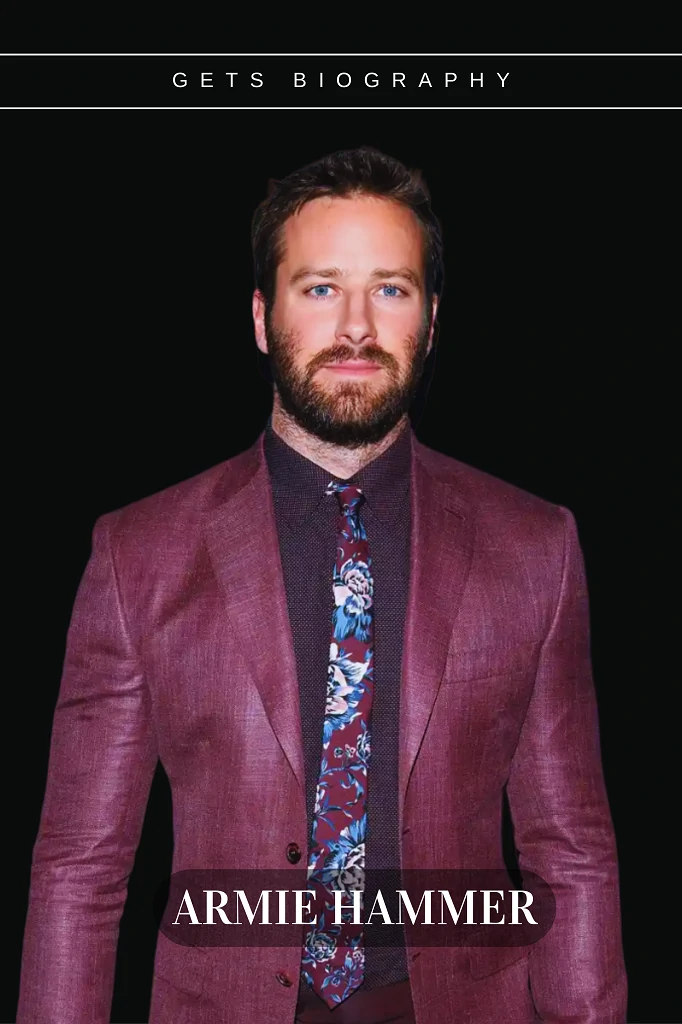 Armie Hammer Bio, Height, Weight, Family, Body Measurement